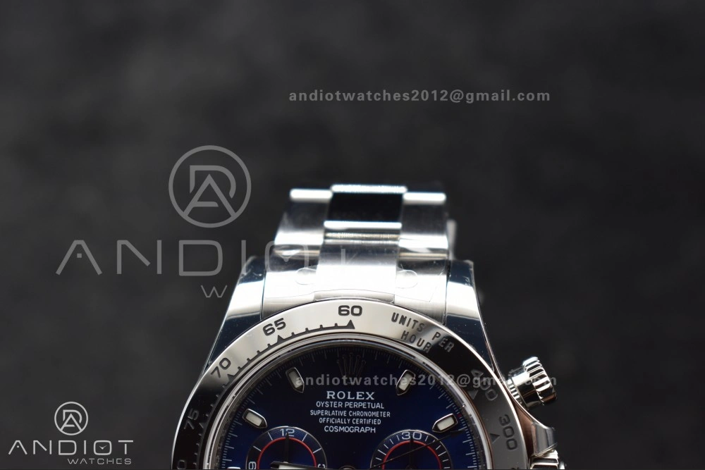 Daytona 116509 BTF 1:1 Best Edition 904L SS Case and Bracelet Blue Dial SA UrbanChic 751