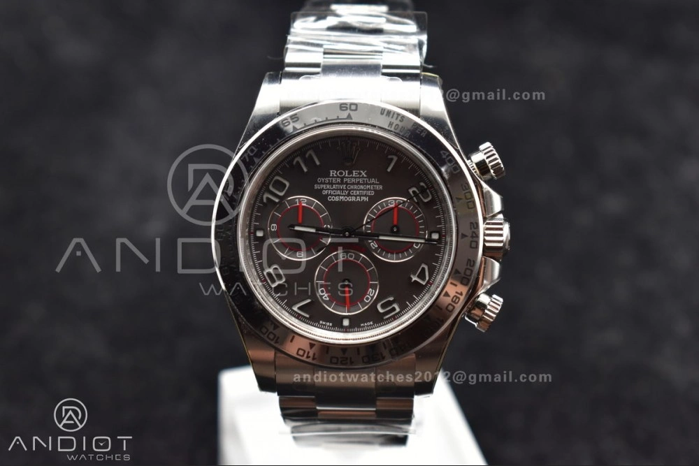 Daytona 116509 Clean 1:1 Best Edition Gray Dial Arabic Markers on SS Bracelet SA4130 V SunProtective 742