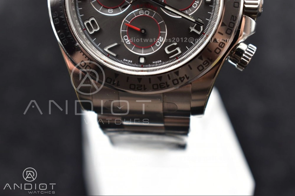 Daytona 116509 Clean 1:1 Best Edition Gray Dial Arabic Markers on SS Bracelet SA4130 V SunProtective 742
