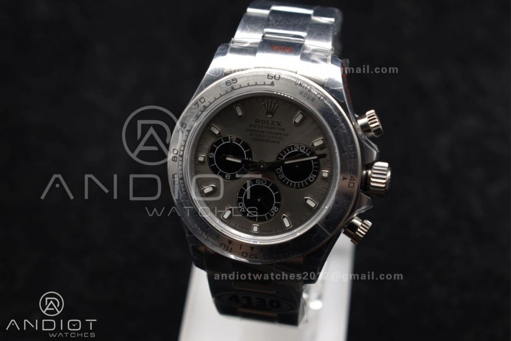 SoftTouch Daytona 116509 QF 1:1 Best Edition Grey Dial on SS Bracelet SA 756