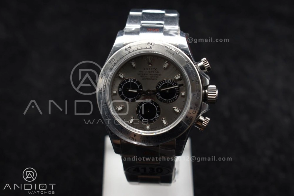 SoftTouch Daytona 116509 QF 1:1 Best Edition Grey Dial on SS Bracelet SA 756