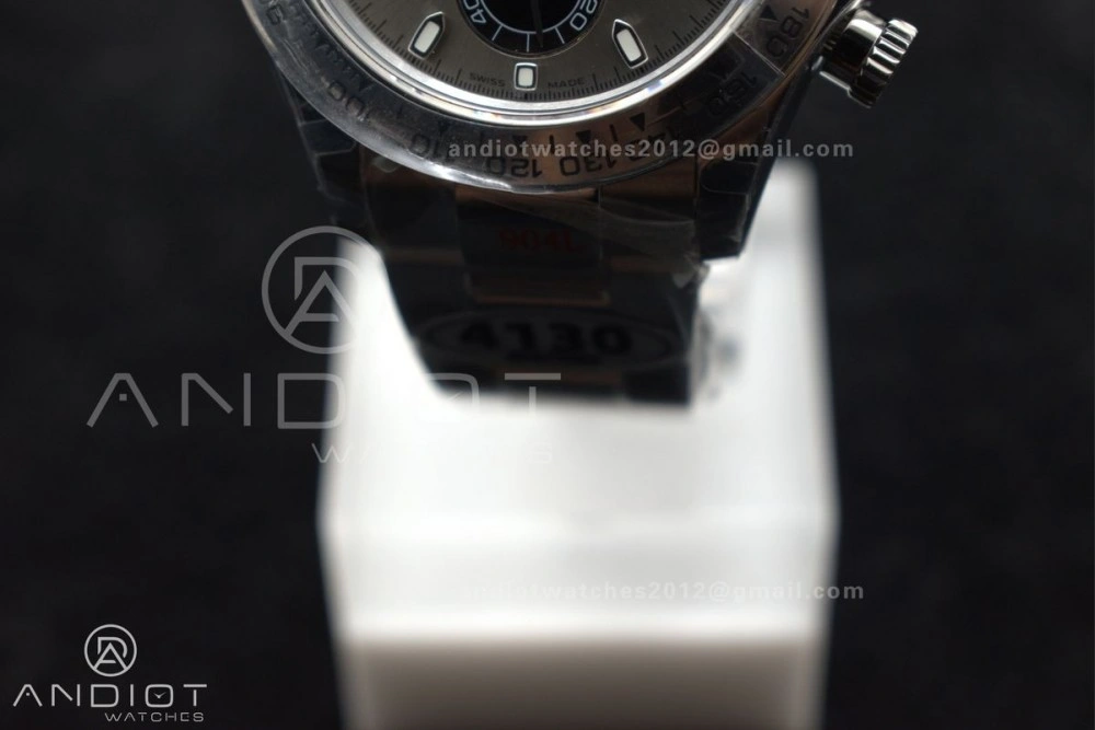 SoftTouch Daytona 116509 QF 1:1 Best Edition Grey Dial on SS Bracelet SA 756