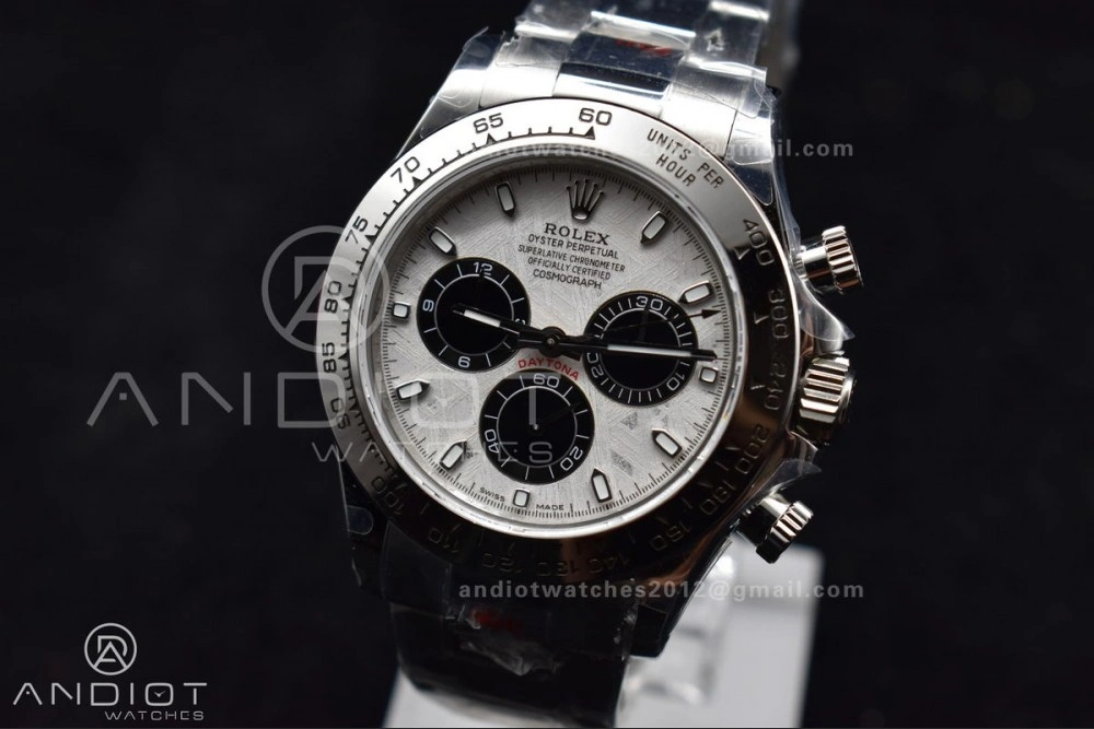 UrbanChic Daytona 116509 QF 1:1 Best Edition Meteorite Dial on SS Bracelet SA4130 V 412