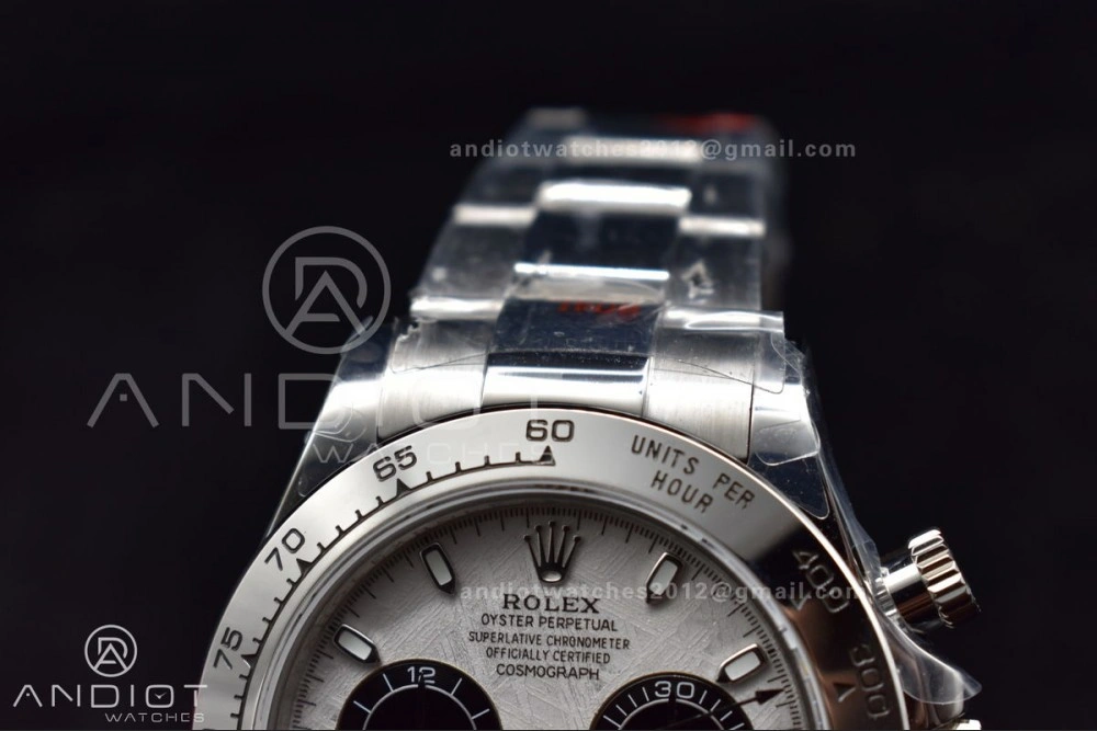 UrbanChic Daytona 116509 QF 1:1 Best Edition Meteorite Dial on SS Bracelet SA4130 V 412