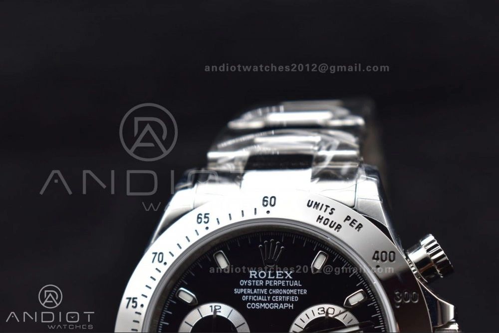 Refined Daytona 116509 WF 1:1 Best Edition Black Diamonds Dial on SS Bracelet A 752