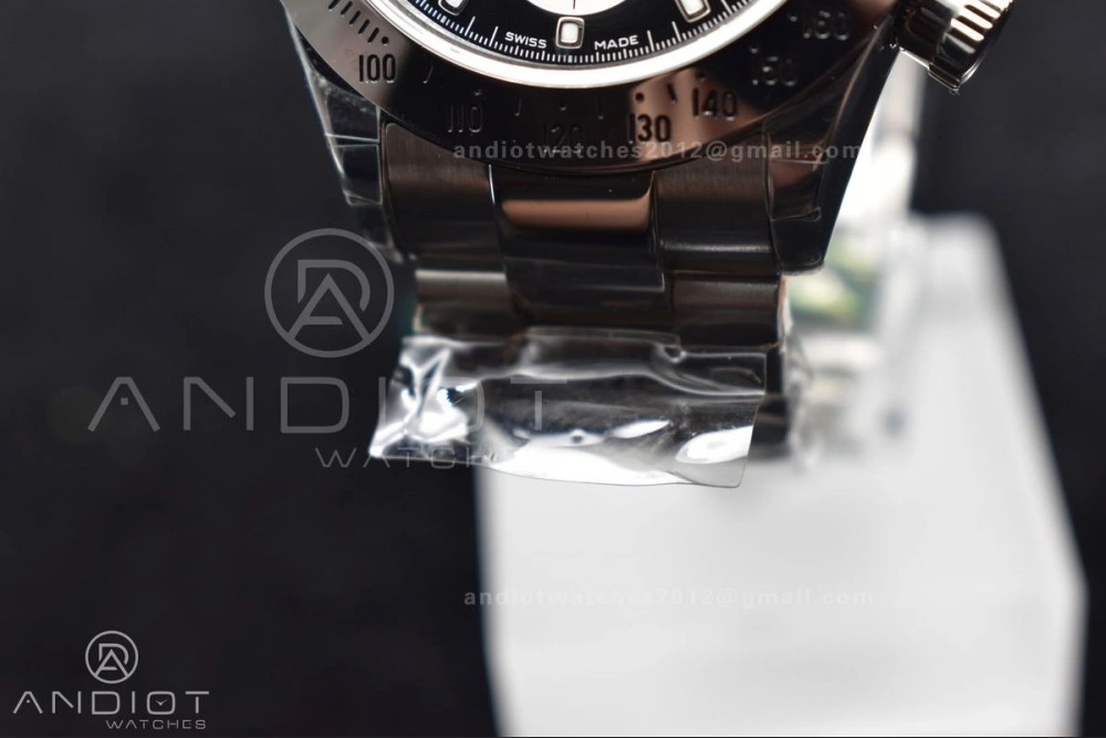 Refined Daytona 116509 WF 1:1 Best Edition Black Diamonds Dial on SS Bracelet A 752