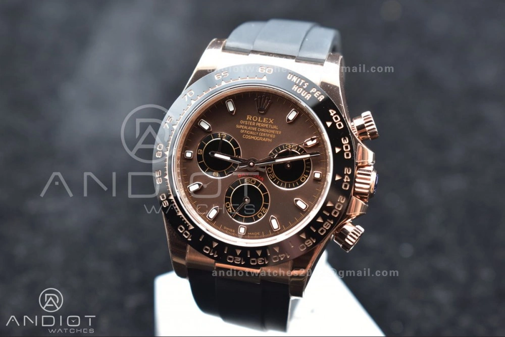 Daytona 116515 BTF 1:1 Best Edition Brown Dial on Oysterflex Rubber Strap SA UrbanChic 760