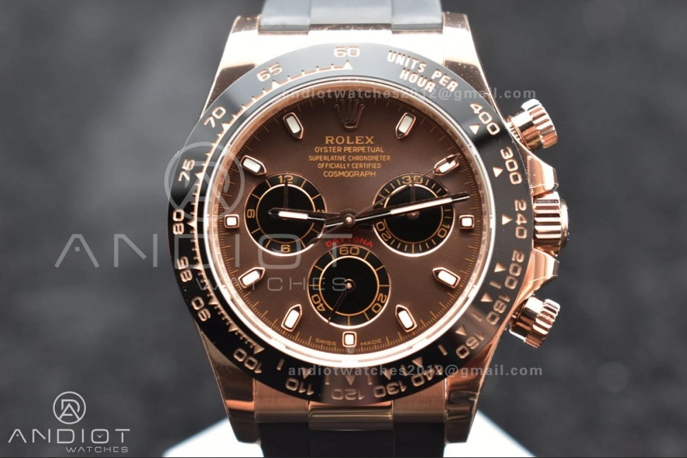 Daytona 116515 BTF 1:1 Best Edition Brown Dial on Oysterflex Rubber Strap SA UrbanChic 760