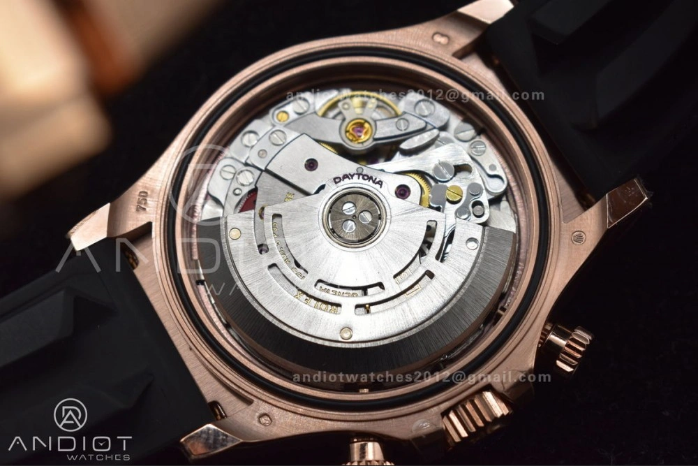 Daytona 116515 BTF 1:1 Best Edition RG Dial on Oysterflex Rubber Strap SA TimelessDesign 763