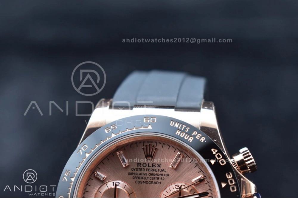 Daytona 116515 BTF 1:1 Best Edition RG Dial on Oysterflex Rubber Strap SA TimelessDesign 763