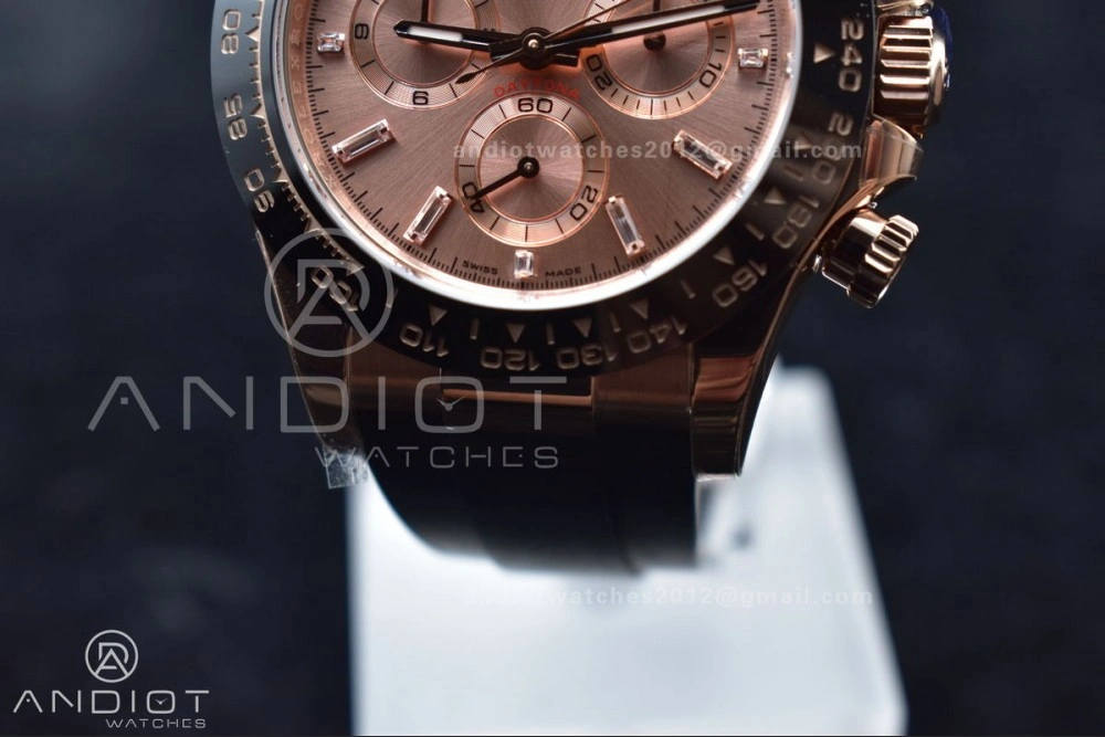 Daytona 116515 BTF 1:1 Best Edition RG Dial on Oysterflex Rubber Strap SA TimelessDesign 763