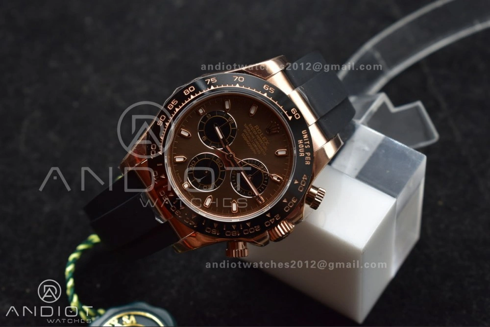 StreetReady Daytona 116515 LN ZF 1:1 Best Edition Chocolate Black Dial on Oyster-flex Strap SH4130 (Gain Weight) 749