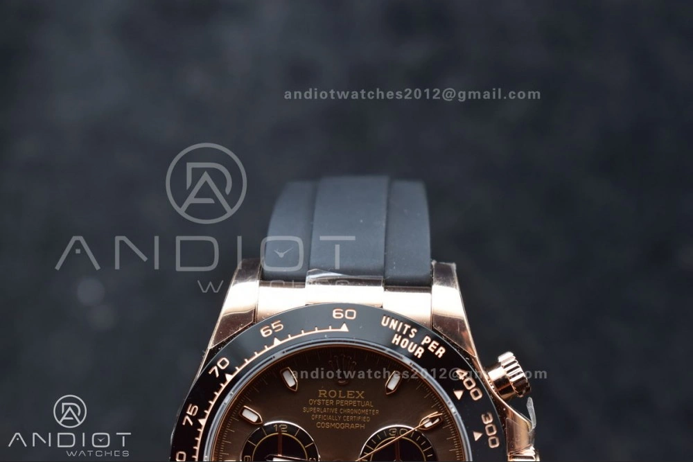 StreetReady Daytona 116515 LN ZF 1:1 Best Edition Chocolate Black Dial on Oyster-flex Strap SH4130 (Gain Weight) 749