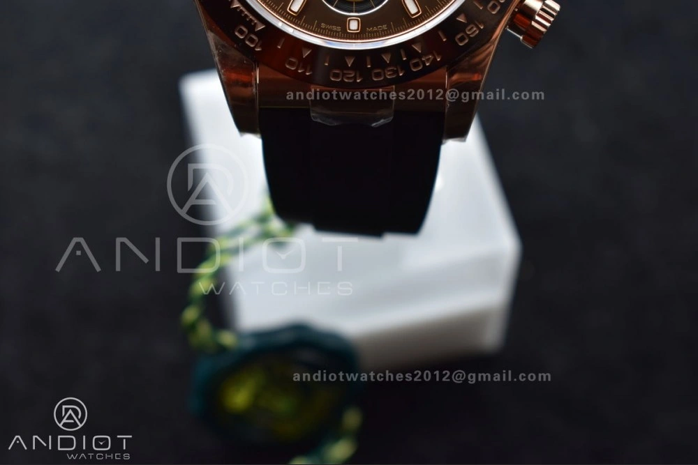 StreetReady Daytona 116515 LN ZF 1:1 Best Edition Chocolate Black Dial on Oyster-flex Strap SH4130 (Gain Weight) 749