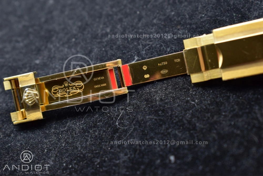 Stylish Daytona 116518 VSF 1:1 Best Edition 904L Steel YG Dial on Oyster flex Strap DD 765