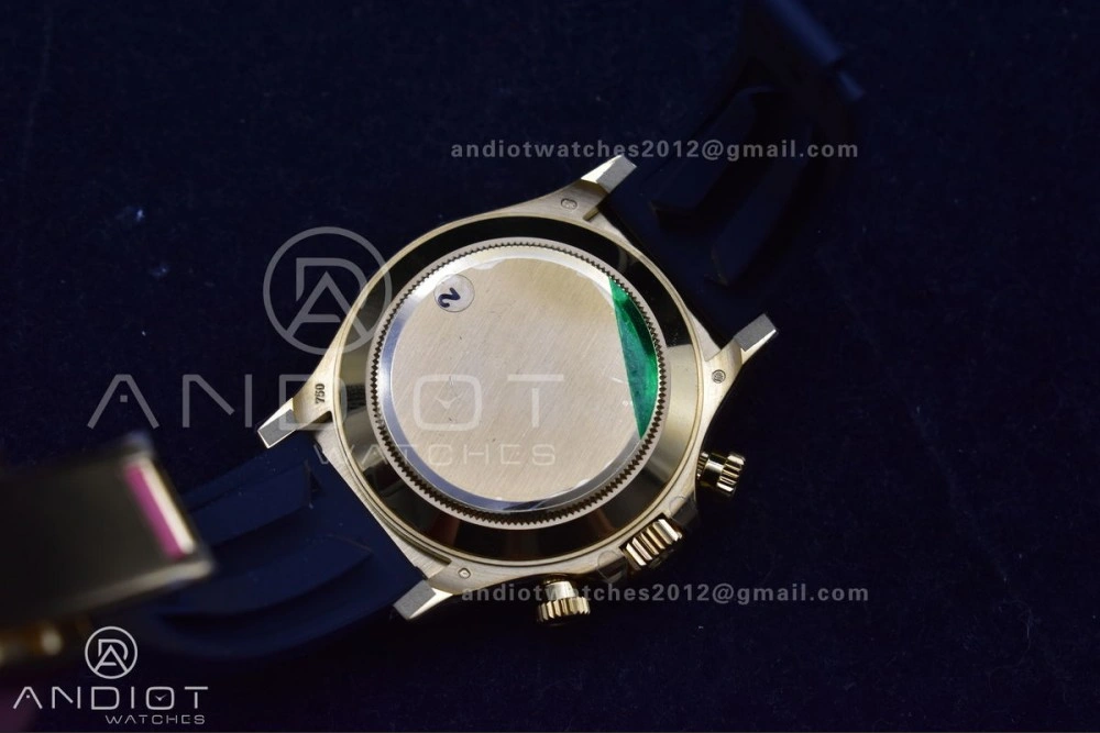 Stylish Daytona 116518 VSF 1:1 Best Edition 904L Steel YG Dial on Oyster flex Strap DD 765
