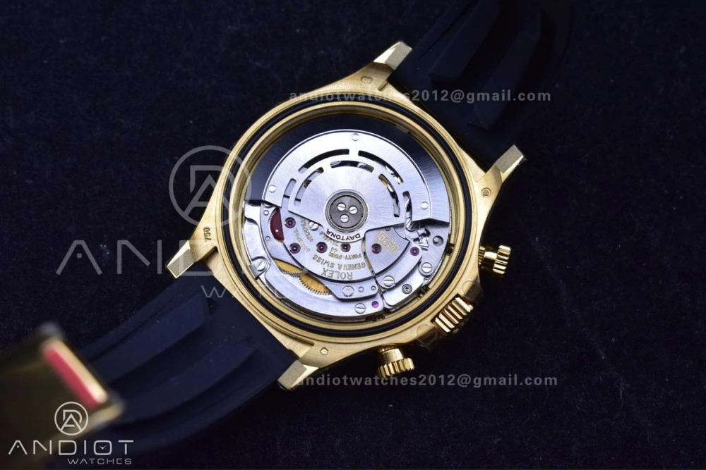 Stylish Daytona 116518 VSF 1:1 Best Edition 904L Steel YG Dial on Oyster flex Strap DD 765