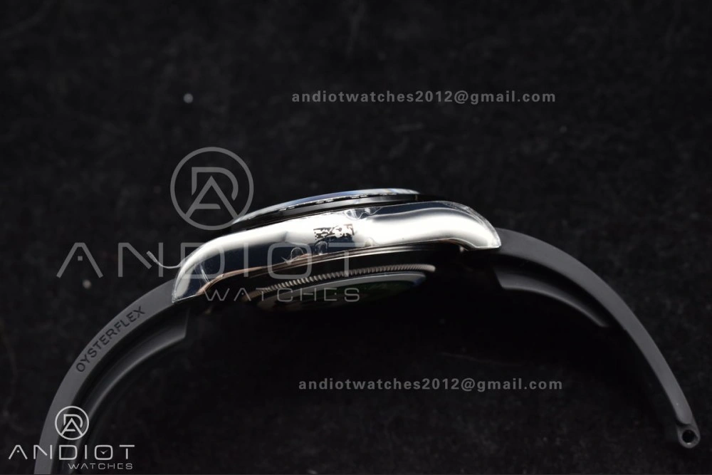 Daytona 116519 BTF 1:1 Best Edition Black Diamonds Dial on Oysterflex Rubber Strap SA Modern 768