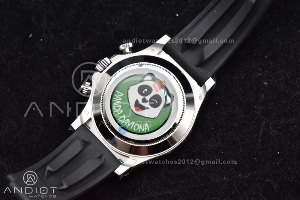 Daytona 116519 BTF 1:1 Best Edition Black Diamonds Dial on Oysterflex Rubber Strap SA Modern 768