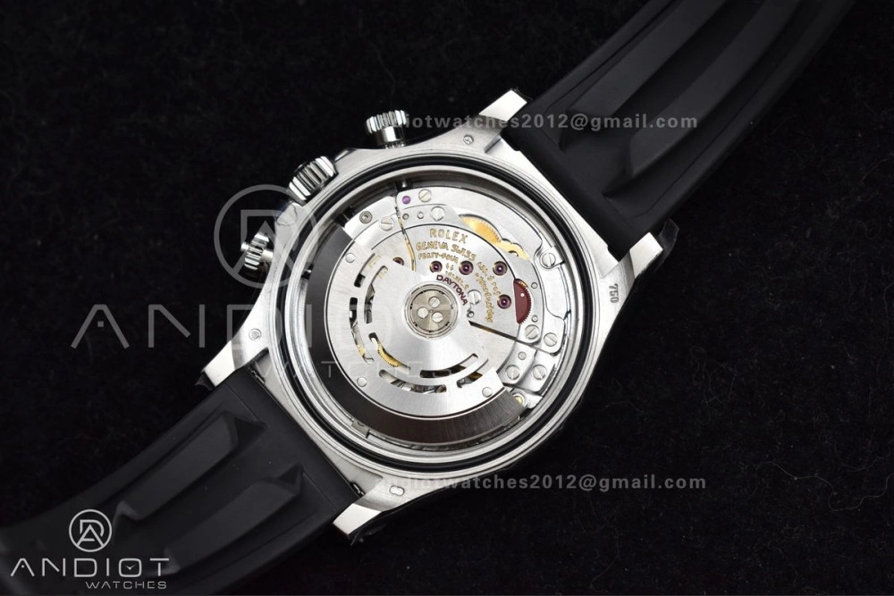 Daytona 116519 BTF 1:1 Best Edition Black Diamonds Dial on Oysterflex Rubber Strap SA Modern 768