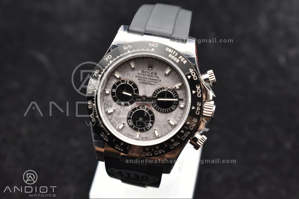 Daytona 116519 QF 1:1 Best Edition Gray Dial on Oysterflex Rubber Strap SA Popular 788