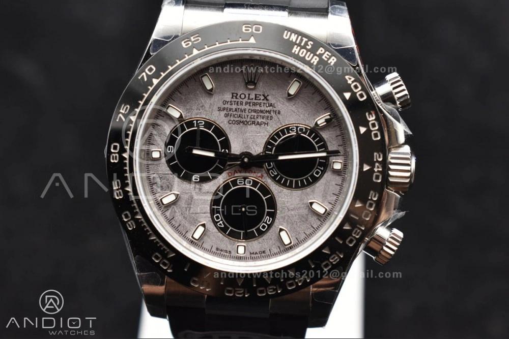 Daytona 116519 QF 1:1 Best Edition Gray Dial on Oysterflex Rubber Strap SA Popular 788