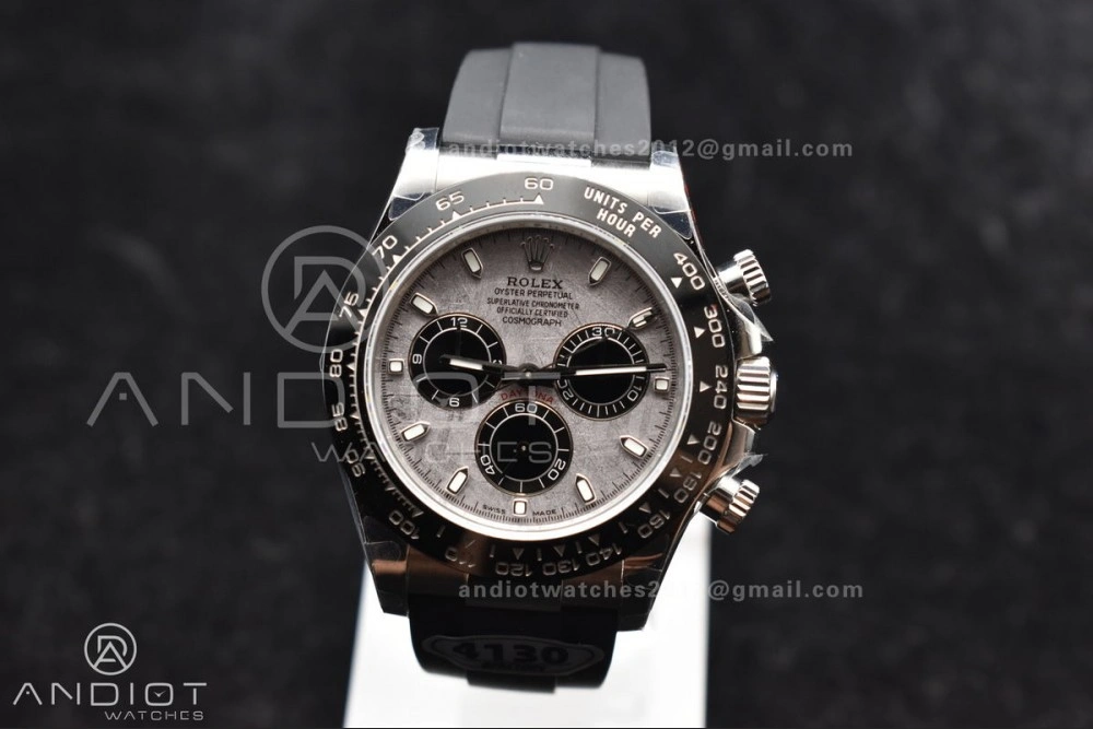 Daytona 116519 QF 1:1 Best Edition Gray Dial on Oysterflex Rubber Strap SA Popular 788