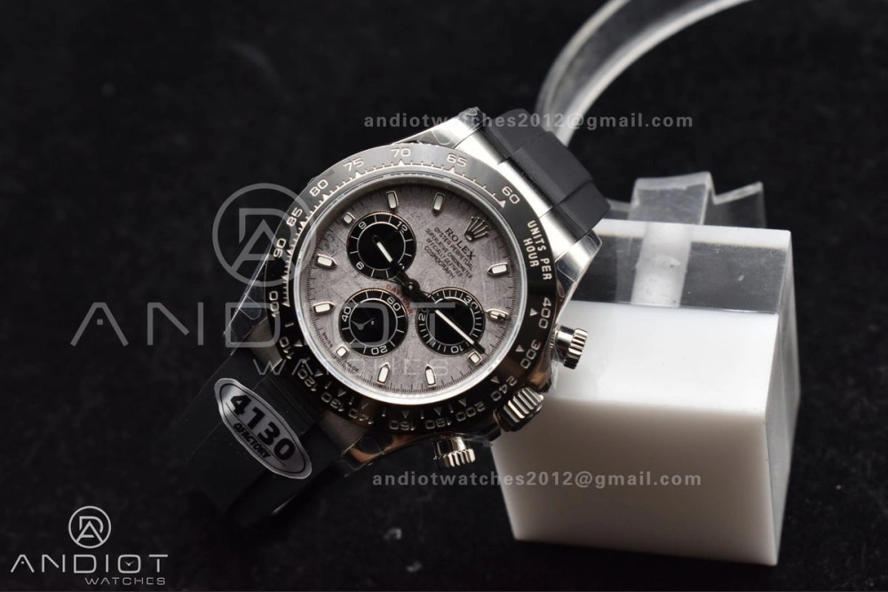 Daytona 116519 QF 1:1 Best Edition Gray Dial on Oysterflex Rubber Strap SA Popular 788