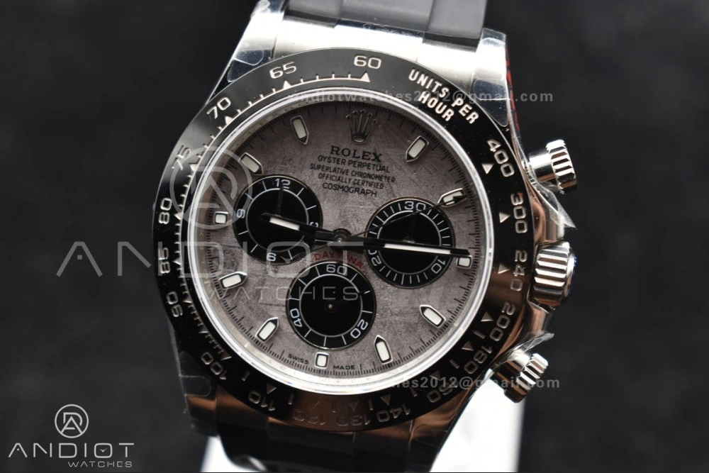 Daytona 116519 QF 1:1 Best Edition Gray Dial on Oysterflex Rubber Strap SA Popular 788