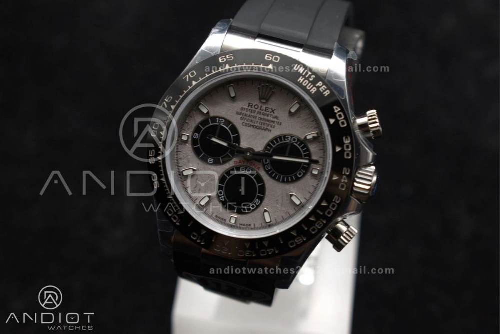 Thermal Daytona 116519 QF 1:1 Best Edition Meteorite Dial on Oysterflex Strap SH4130 V3 (Gain Weight) 767