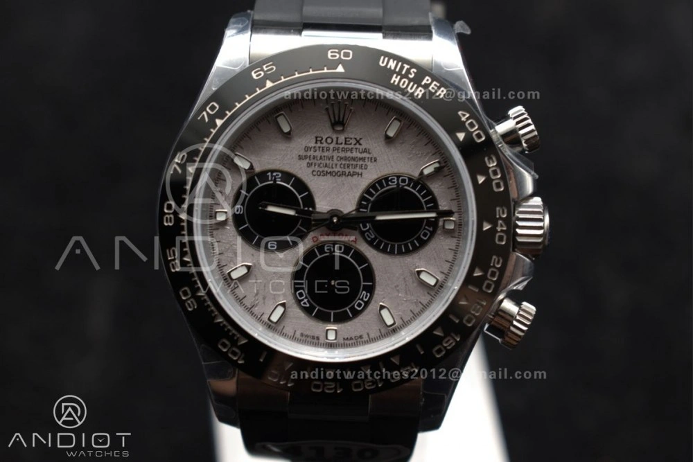 Thermal Daytona 116519 QF 1:1 Best Edition Meteorite Dial on Oysterflex Strap SH4130 V3 (Gain Weight) 767