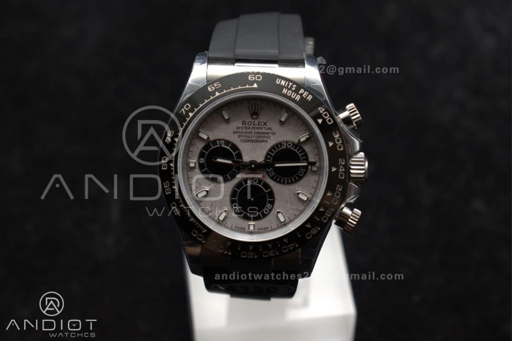 Thermal Daytona 116519 QF 1:1 Best Edition Meteorite Dial on Oysterflex Strap SH4130 V3 (Gain Weight) 767