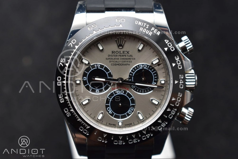 Daytona 116519 VSF 1:1 Best Edition 904L Steel Gray Dial on Oyster flex Strap DD ZeroBulk 775