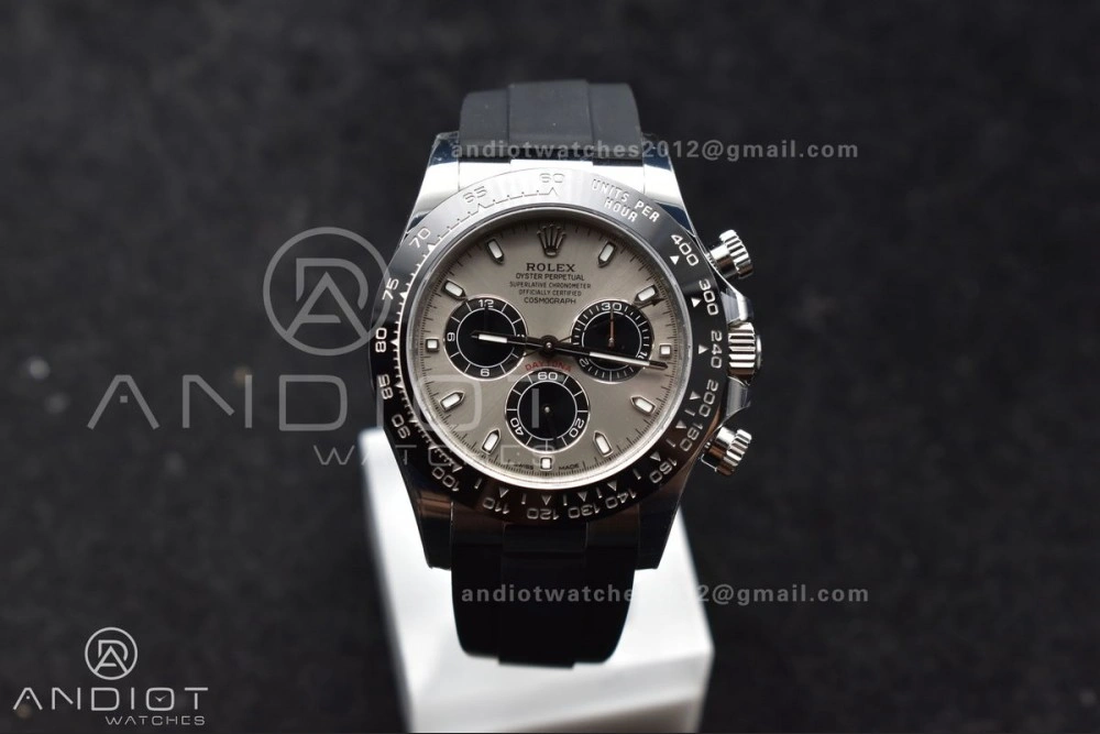 Daytona 116519 VSF 1:1 Best Edition 904L Steel Gray Dial on Oyster flex Strap DD ZeroBulk 775