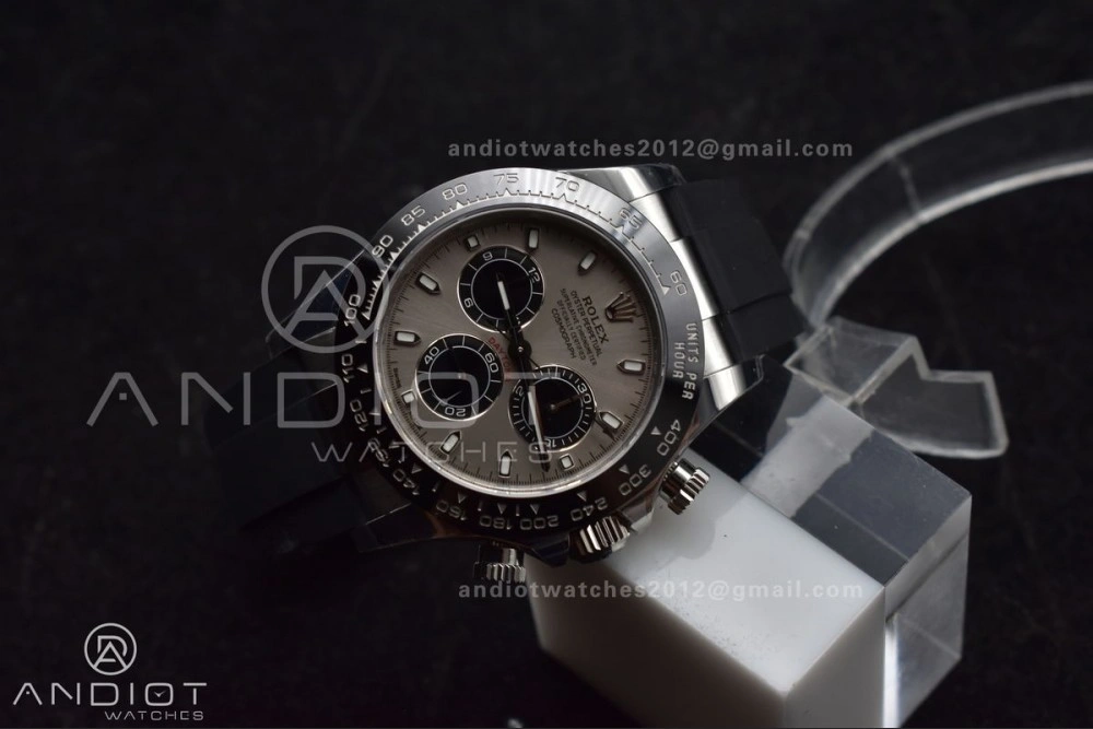 Daytona 116519 VSF 1:1 Best Edition 904L Steel Gray Dial on Oyster flex Strap DD ZeroBulk 775