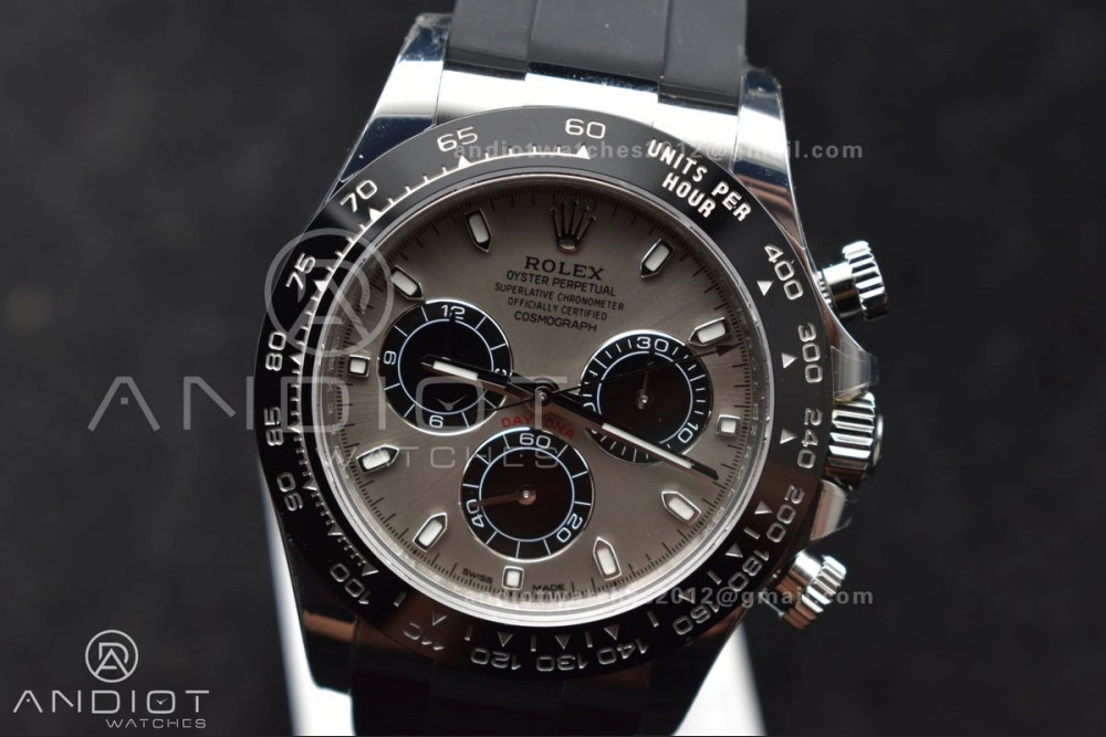 Daytona 116519 VSF 1:1 Best Edition 904L Steel Gray Dial on Oyster flex Strap DD ZeroBulk 775