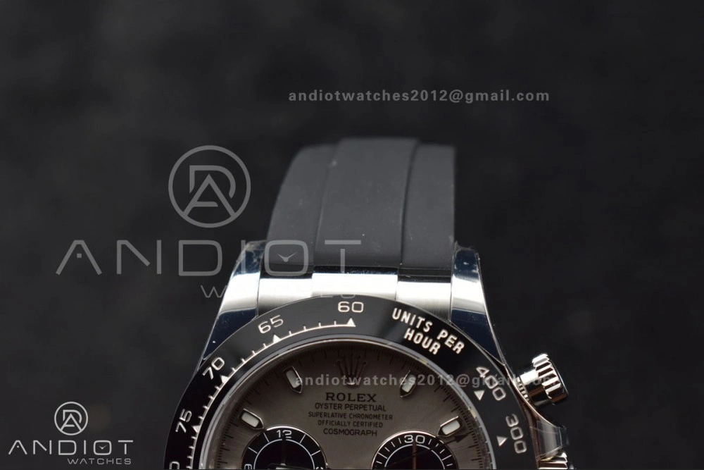 Daytona 116519 VSF 1:1 Best Edition 904L Steel Gray Dial on Oyster flex Strap DD ZeroBulk 775