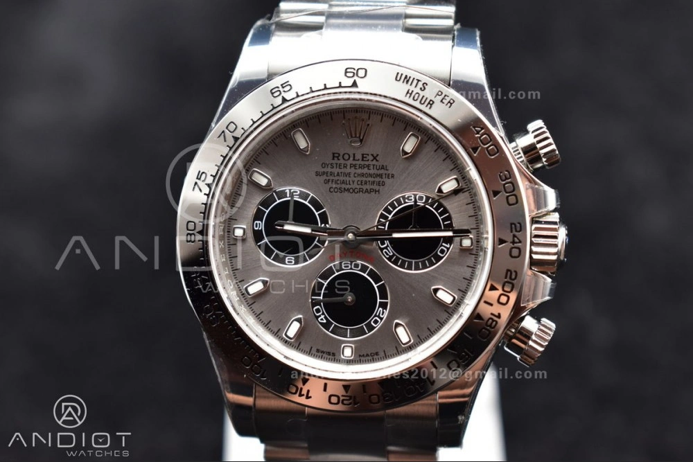Daytona 116520 BTF 1:1 Best Edition 904L SS Case And Bracelet Grey Dial SA HighQuality 422