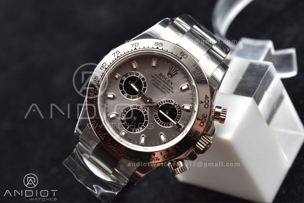 Daytona 116520 BTF 1:1 Best Edition 904L SS Case And Bracelet Grey Dial SA HighQuality 422