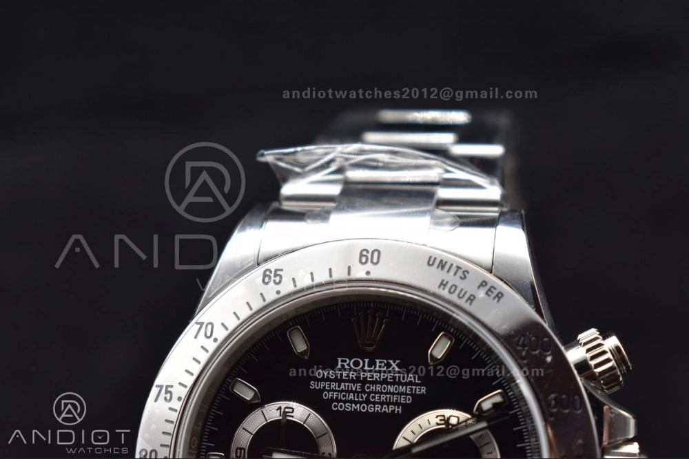TechFriendly Daytona 116520 Clean 1:1 Best Edition 904L SS Case and Bracelet Black Dial SA4130 V 773
