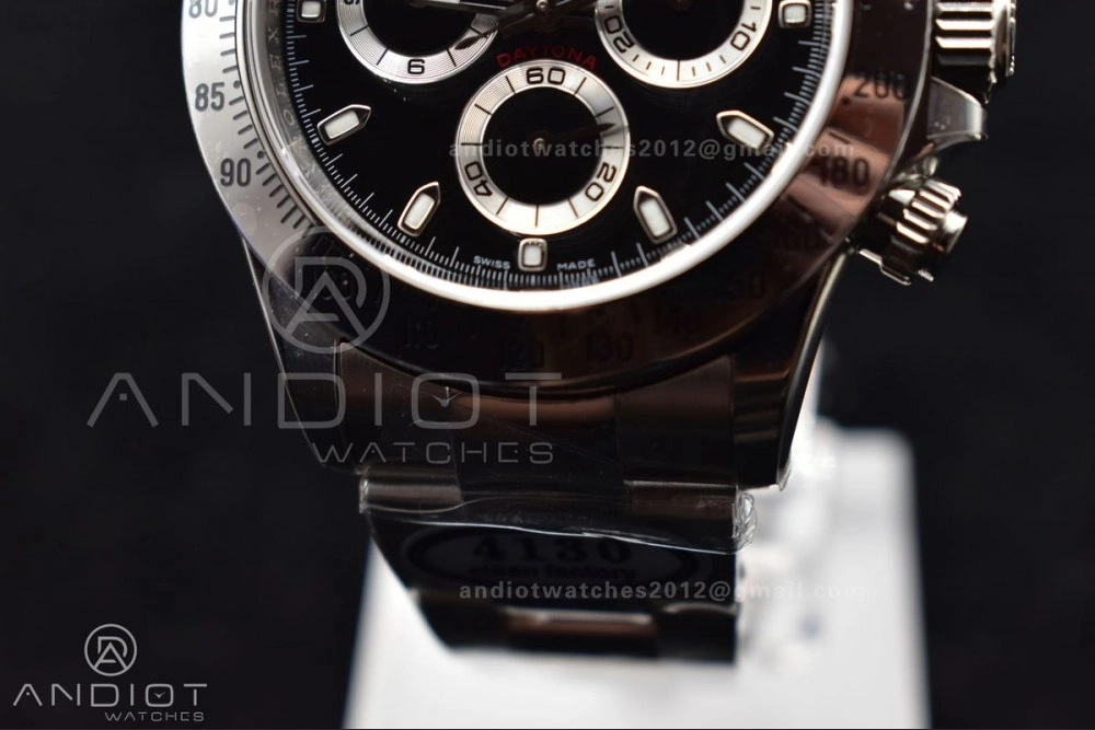 TechFriendly Daytona 116520 Clean 1:1 Best Edition 904L SS Case and Bracelet Black Dial SA4130 V 773