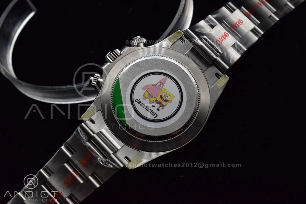TechFriendly Daytona 116520 Clean 1:1 Best Edition 904L SS Case and Bracelet Black Dial SA4130 V 773