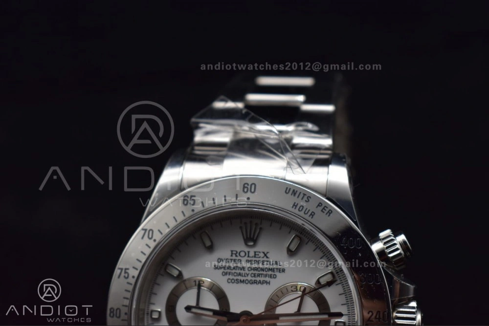 Sophisticated Daytona 116520 Clean 1:1 Best Edition 904L SS Case and Bracelet White Dial SA4130 V 774