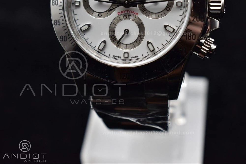 Sophisticated Daytona 116520 Clean 1:1 Best Edition 904L SS Case and Bracelet White Dial SA4130 V 774