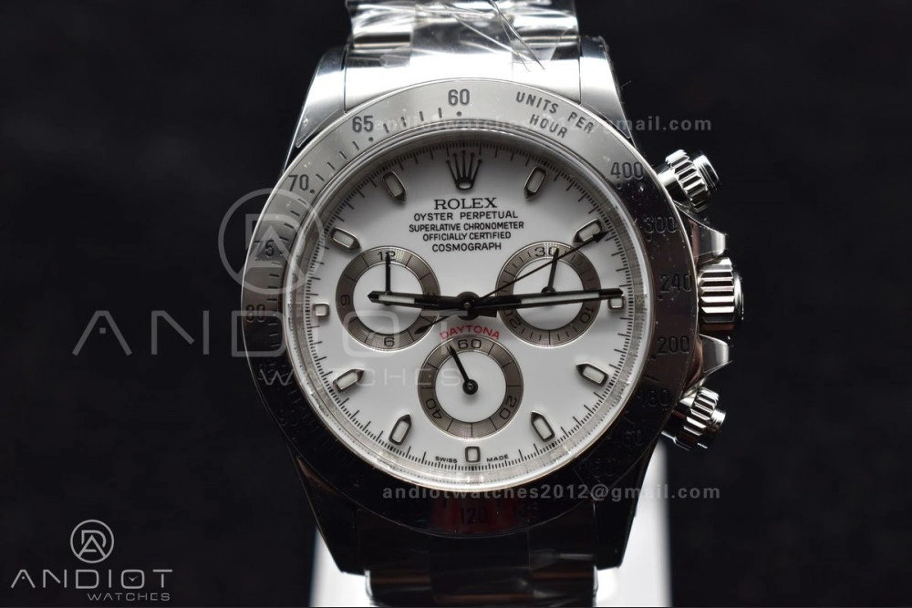Sophisticated Daytona 116520 Clean 1:1 Best Edition 904L SS Case and Bracelet White Dial SA4130 V 774