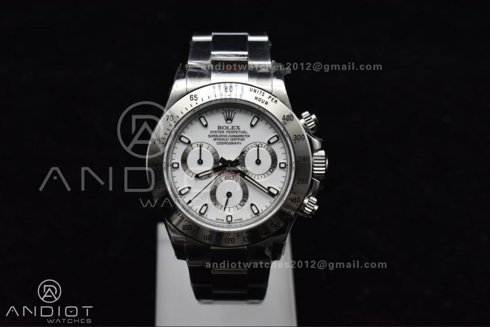 FastDry Daytona 116520 QF 1:1 Best Edition White Dial on SS Bracelet SA4130 V 771