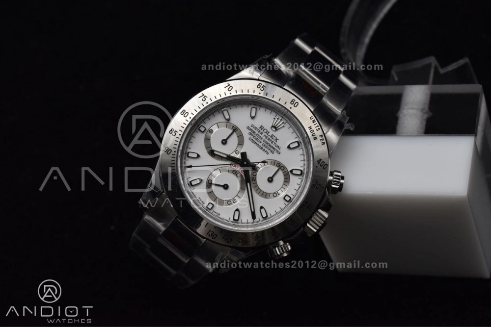 FastDry Daytona 116520 QF 1:1 Best Edition White Dial on SS Bracelet SA4130 V 771