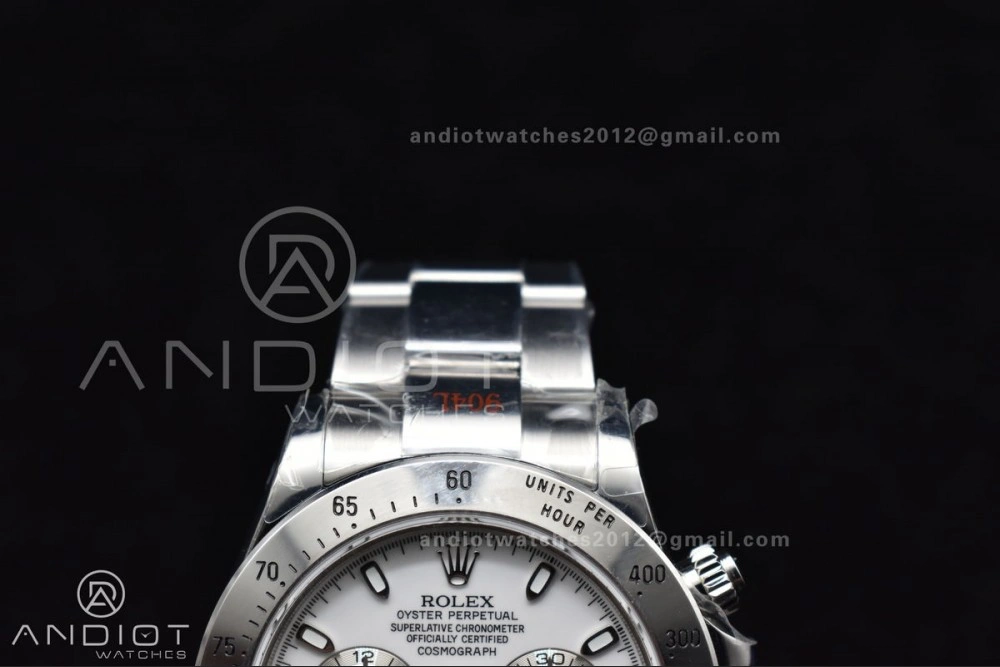 FastDry Daytona 116520 QF 1:1 Best Edition White Dial on SS Bracelet SA4130 V 771