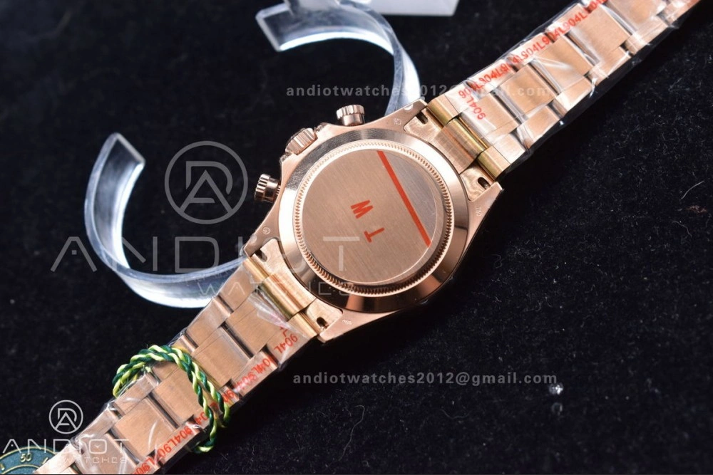 Daytona 116595RBOW RG Rainbow Crystal TWF Best Edition Black Dial on YG Bracelet A Youthful 428