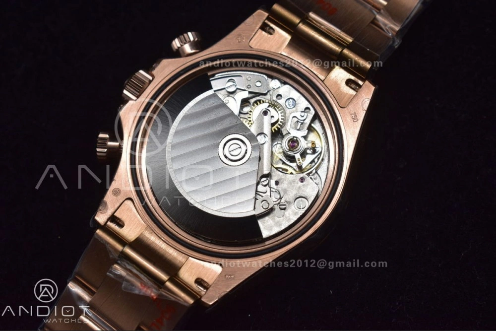 Daytona 116595RBOW RG Rainbow Crystal TWF Best Edition Black Dial on YG Bracelet A Youthful 428
